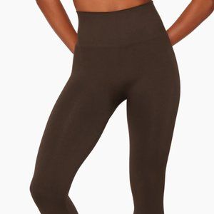 SET Active High-Waist Leggings in Chocolate Brown
